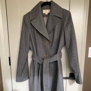 Michael Kors Gray Peacoat